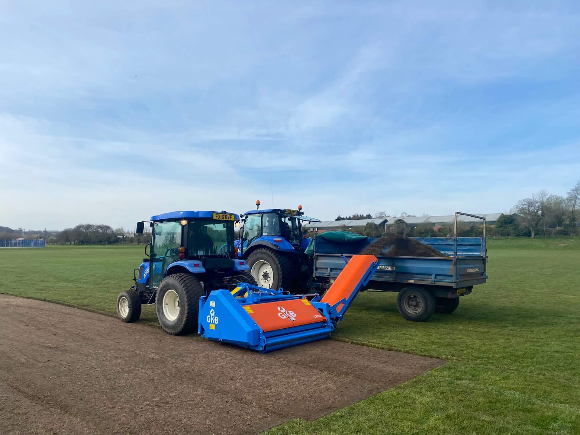 Parkers Pitches | End of Season Renovation